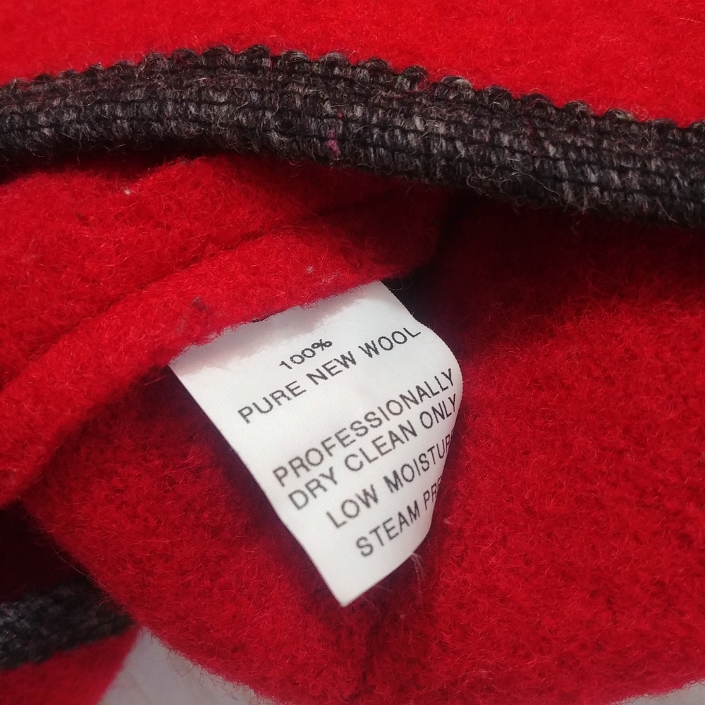 L.L. Bean Austrian Wool Button Down Sweater Blazer - image 5